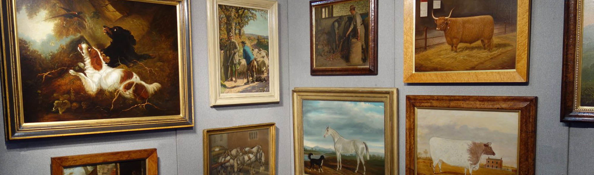 Blackbrook Gallery home of 19th century art painting portraits