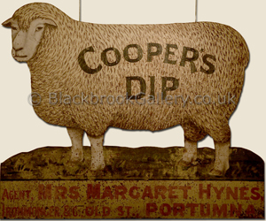 Coopers Dip Trade Sign