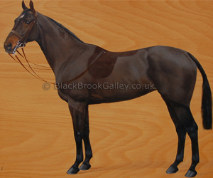 Lady Ursula by F.M. Hollams naive animal paintings