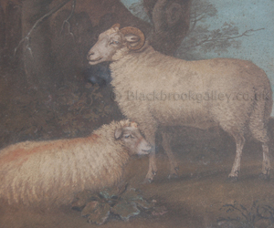 Regency sand by Benjamin Zobel naive animal paintings