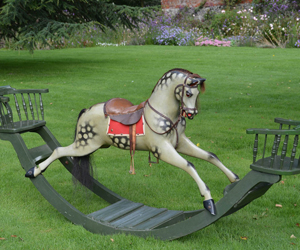 Magnificent Edwardian Rocking Horse Magnificent Edwardian Rocking Horse
