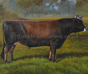 Hanley Postgroom by William Albert Clark naive animal painting