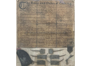 Ardesois’s hand-written Rules and Order of Cocking