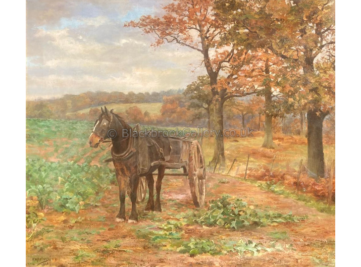 Collecting turnips antique paintings main
